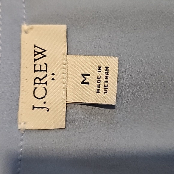 J. Crew blue blouse sz M - Picture 4 of 11